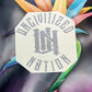 13x13 Uncivi1ized Nation Badge (sticker)